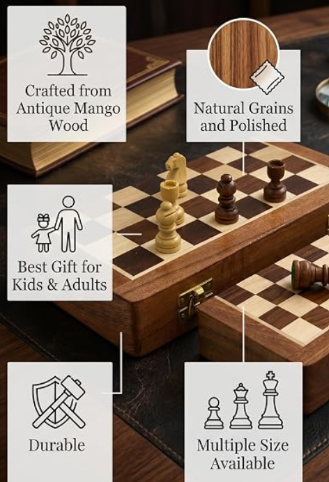 Premium Wooden Chess Set
